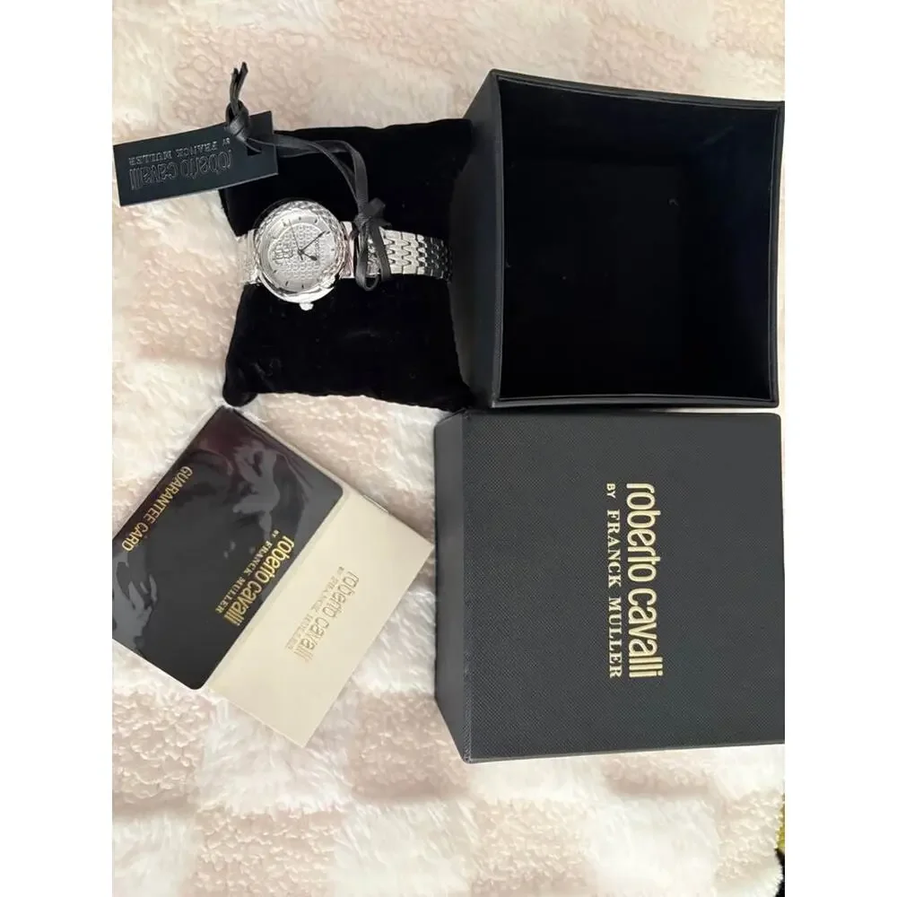 Authentic Roberto Cavalli Women's Watch New in Box